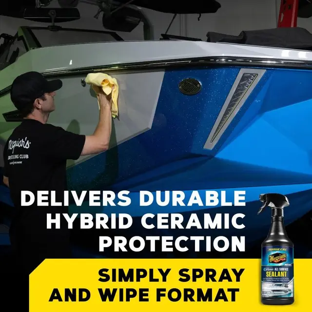Meguiar’s Marine & RV Ceramic Sealant Tøff beskyttelse for båt og bobil 