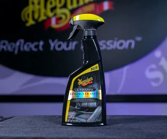 Meguiar’s Ultimate Leather Detailer 3-i-1 skinnpleie med UV-beskytt., 473 ml 