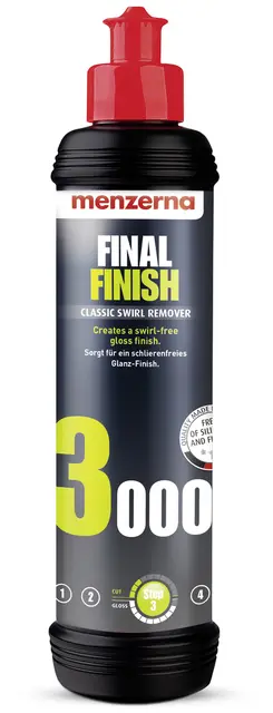 Menzerna FF 3000 250 ml Medium til fint Poleringsmiddel 