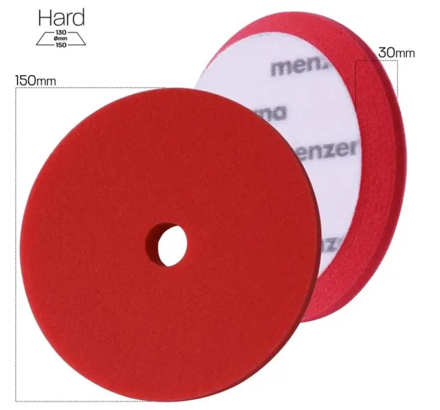 Menzerna Heavy Cut Premium Pad 130/150mm Poleringspute for grovpolering , 1 stk 