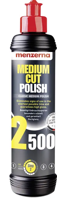 Menzerna Medium Cut Polish 2500 Poleringsmiddel medium cut, 250 ml. 
