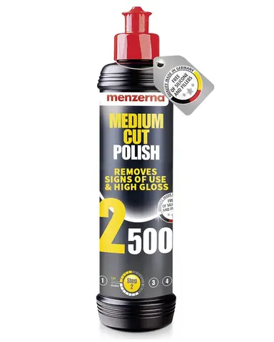 Menzerna Medium Cut Polish 2500 Poleringsmiddel medium cut, 250 ml.