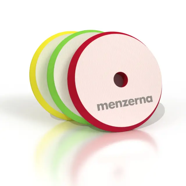 Menzerna Medium Cut Standard 130/150mm Poleringspute Fjerner lette riper, 1 stk 