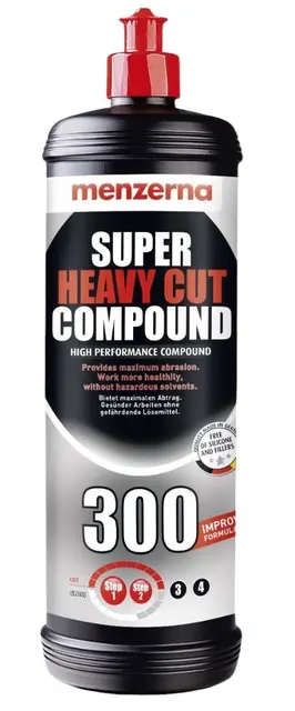 Menzerna Heavy Cut Compound 300 Polish for ekstremt dype riper, 1 L 