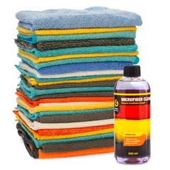 Mikrofiber B-vare startKit De billigste &quot;all round&quot; klutene m/clean