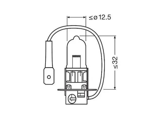 Osram Truckstar Pro H3 H3 24V 