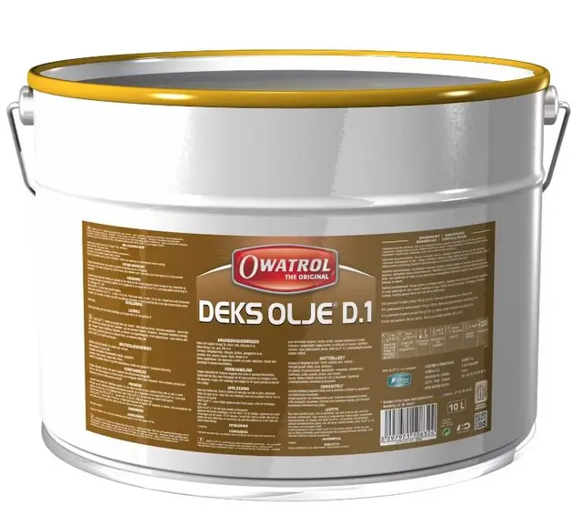 Owatrol Deks Olje D1, 10 L Treolje for båtdekk og marine flater ...
