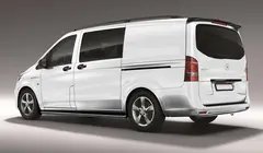 PU-Semi Rigid Takspoiler Ulakkert MB Vito 2014 - 2024+