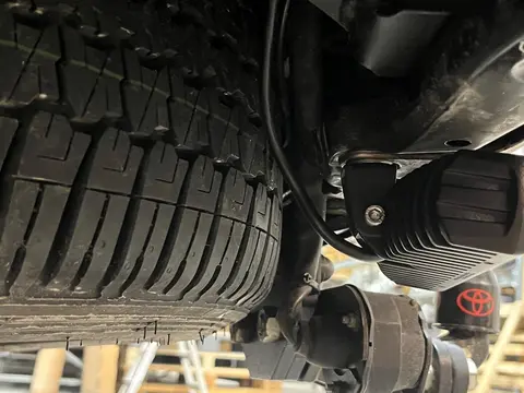 Ryggelys pakke, 2 lamper slim Tiil Land Cruiser 150, med kabelsett