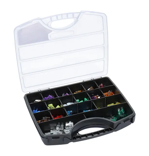 Sikrings sett i boks MIDI og MINI - Leveres i 18-roms boks 
