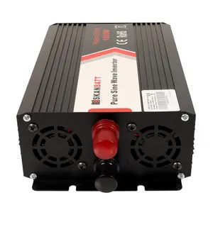 Skanbatt inverter 12V 1000W Med fjernkontroll. Ren Sinus