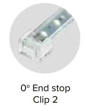 Skrufeste 0° Endeklips Til Orizon Interconnect 