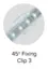 Skrufeste 45° Senterklips Til Orizon Interconnect