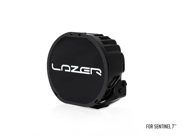 Lazer® Sentinel 7" Sort deksel Deksel for beskyttelse - sort 