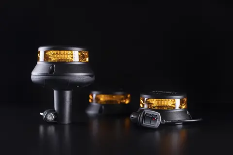 Strands Ambra Beacon LED Magnet og sig-plugg.