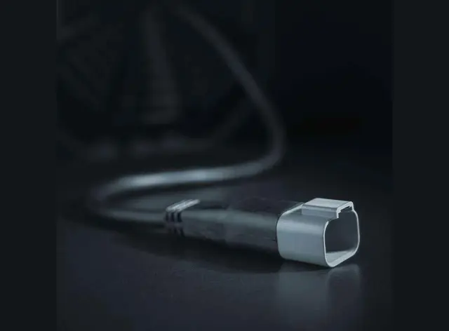 Strands Big Energy 7" Hvit/Orange Parklys | Optimized Beam 