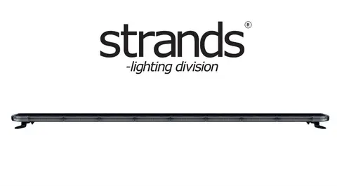 Strands Cruise Light 1382 Varselbjelke 1382mm. Gult. ECE R65 / R10. IP67