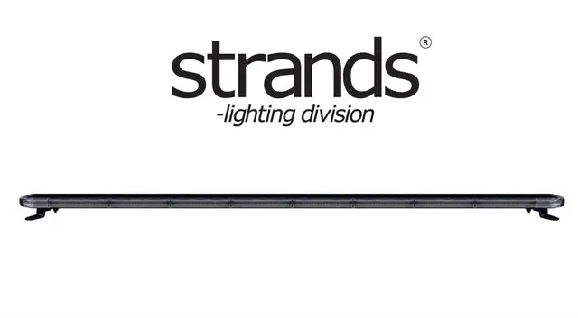 Strands Cruise Light 1382 Varselbjelke 1382mm. Gult. ECE R65 / R10. IP67 