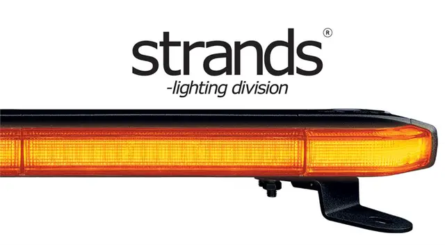 Strands Cruise Light 1382 Varselbjelke 1382mm. Gult. ECE R65 / R10. IP67 