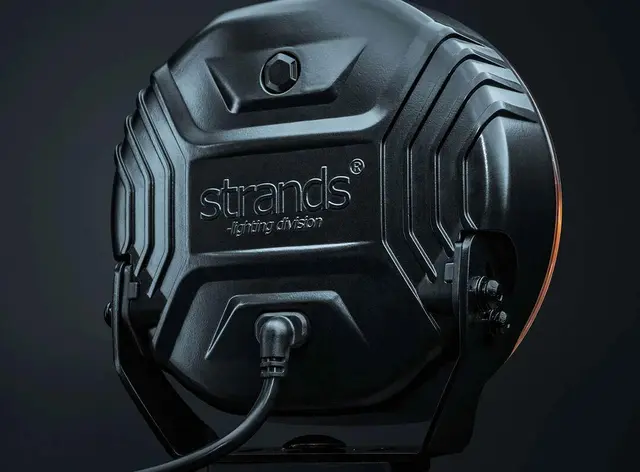 Strands NUUK D-LINE 9" Sort. 9 tommer 18000 Lumen 