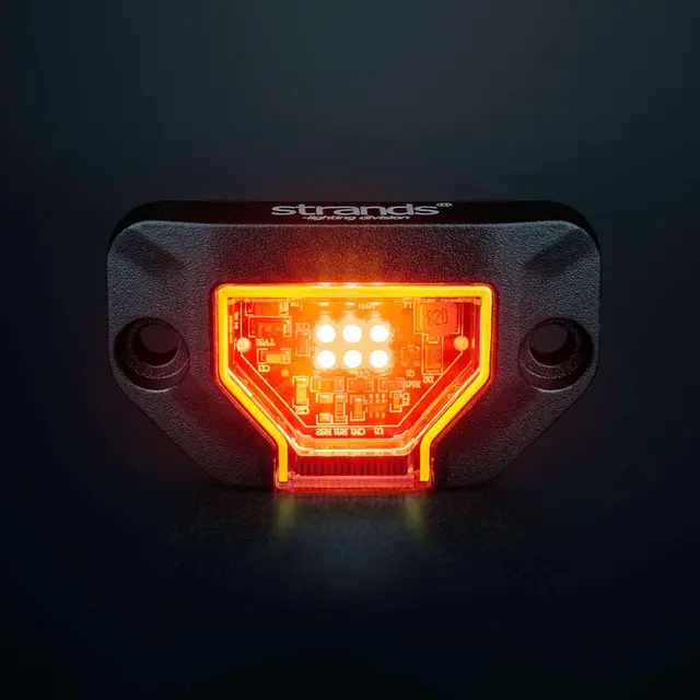 Strands Unity Rock Light Rød 