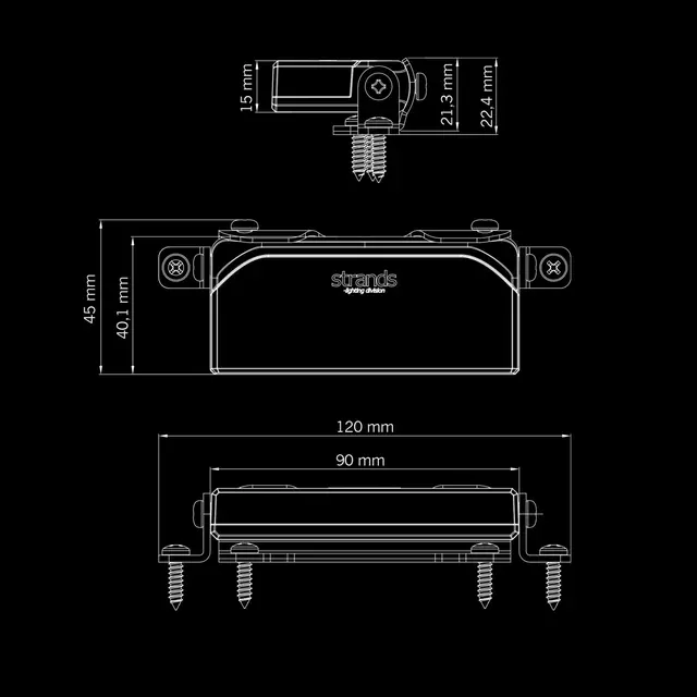 Strands Unity Ultra Flat Worklight 22W Arbeidslys 