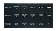 Symbol label til VP bryterpanel Til VP67008-A2