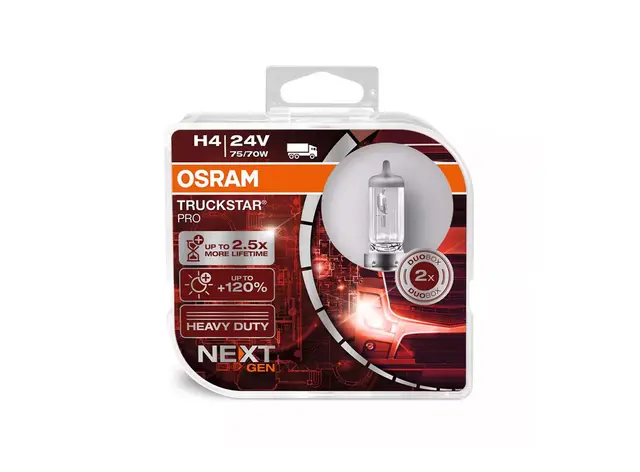 Truckstar Pro H4 H4 Halogen 24V 