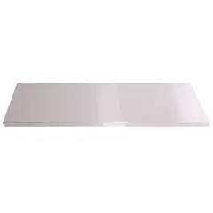 Turisimo benkeplate i rustfritt st&#229;l 1360x500x38 mm