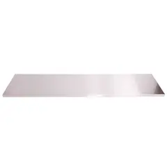 Turisimo benkeplate i rustfritt st&#229;l 2040x500x38 mm