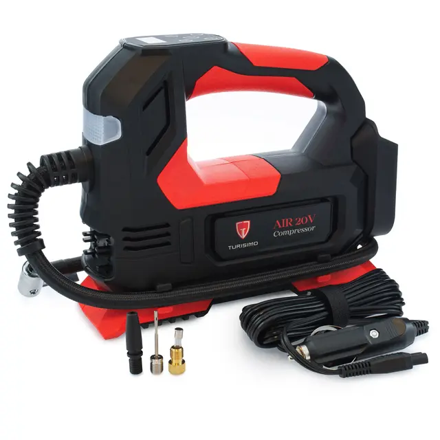 Turisimo Air 20V Kraftig og ledningsfri luftkompressor 