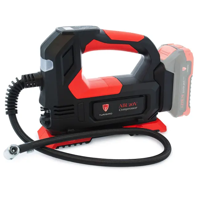 Turisimo Air 20V Kraftig og ledningsfri luftkompressor 