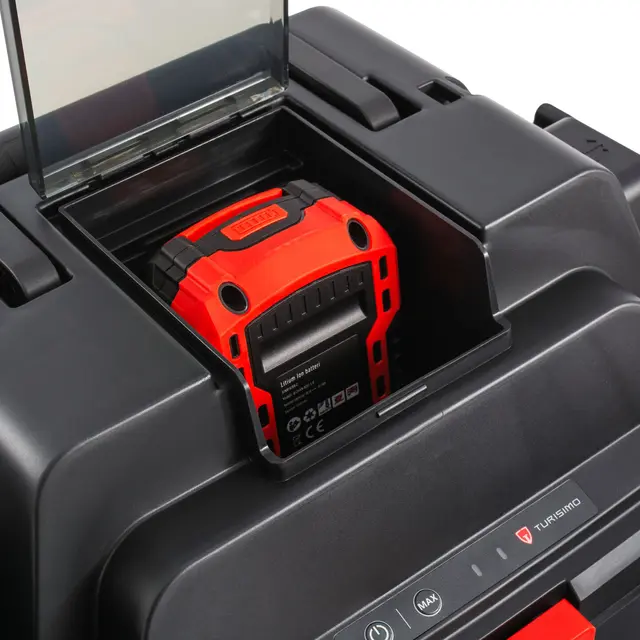 Turisimo Vac 20 Grovstøvsuger Inkl. batterier og lader 