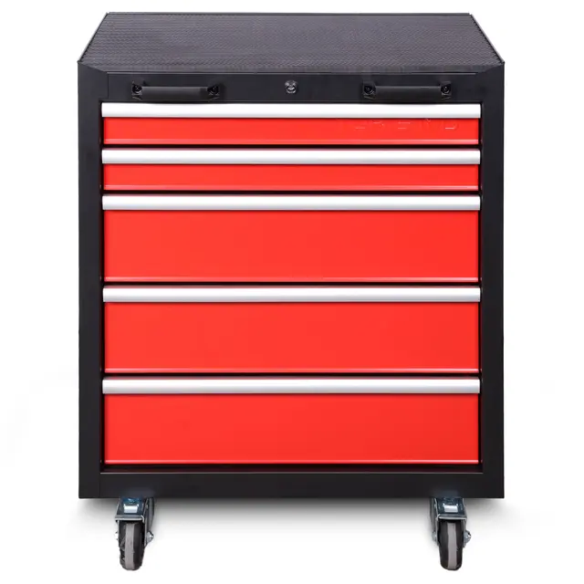 Turisimo 5-skuffers verktøytralle 666x458x748mm 