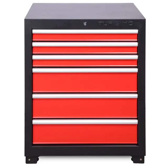 Turisimo 6-skuffers underskap 680x500x835mm, 6 skuffer 