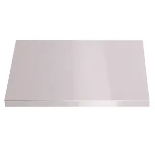Turisimo benkeplate i rustfritt st&#229;l 680x500x38 mm