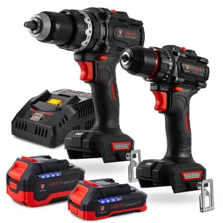 Turisimo Drill pakke 20V Drillpakke m/batteri og lader