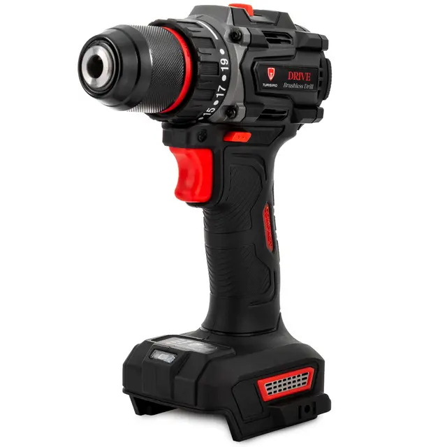 Turisimo DRIVE 2.0Ah 20V 20V Drill m/ batteri og lader 