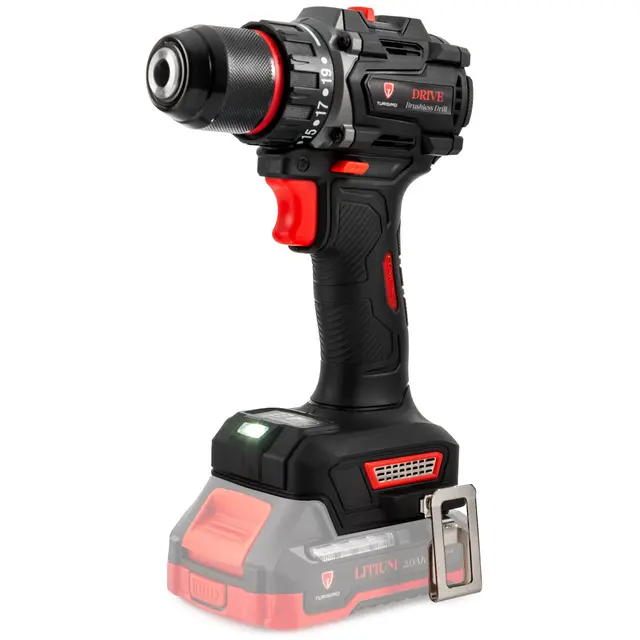 Turisimo DRIVE 2.0Ah 20V 20V Drill m/ batteri og lader 
