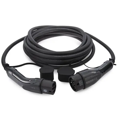 Turisimo EV-ladekabel 7,5m type 2 – 32A Alltid klar til lading