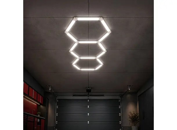 Turisimo GRID Hexagon pakke 3 Hexagon-panel 3 ruter Turisimo GRID 