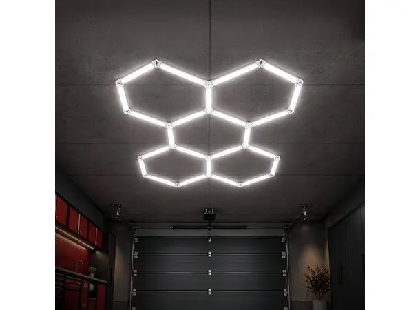 Turisimo GRID Hexagon pakke 5 Hexagon-panel 5 ruter Turisimo GRID 