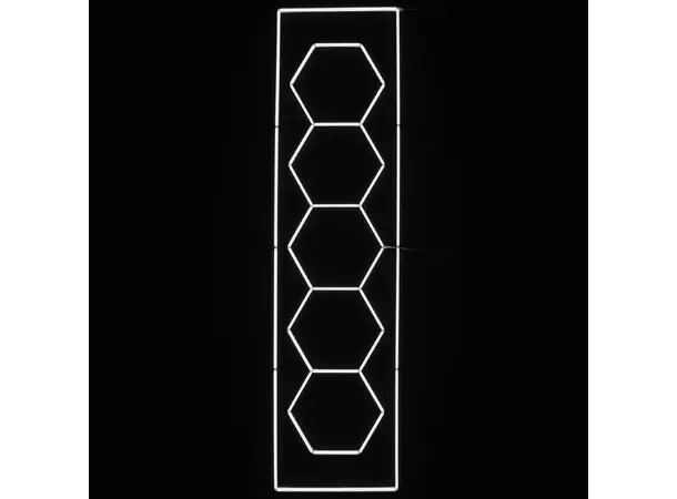 Turisimo GRID Hexagon pakke 6 Hexagon 5 ruter + ramme Turisimo GRID 
