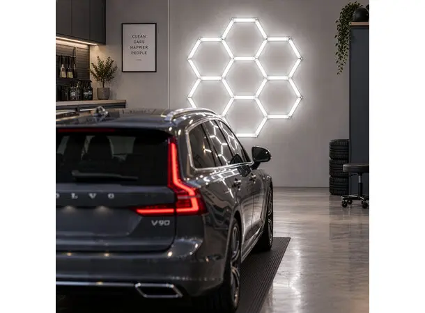 Turisimo GRID Hexagon pakke 7 Hexagon-panel 7 ruter Turisimo GRID 