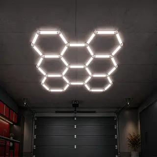 Turisimo GRID Hexagon Single Garage 8 Hexagon-panel 8 ruter Turisimo GRID