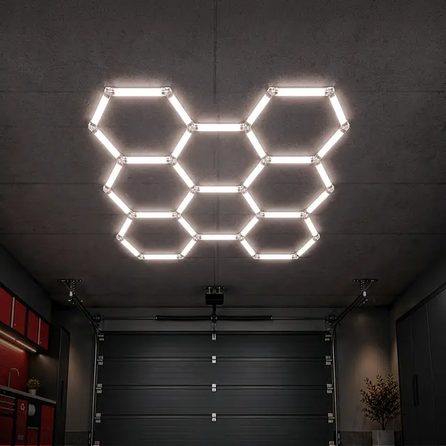 Turisimo GRID Hexagon Single Garage 8 Hexagon-panel 8 ruter Turisimo GRID 