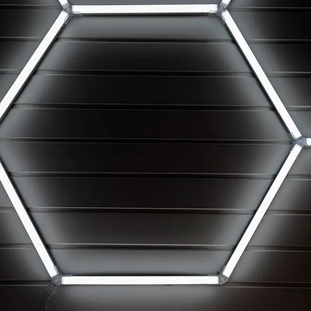 Turisimo Hexagon 15 650W Garage Hexagon Led Light 