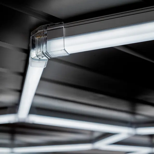 Turisimo Hexagon 15 650W Garage Hexagon Led Light 