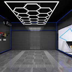 Turisimo Hexagon 15 Pro 435W Garage Hexagon Led Light