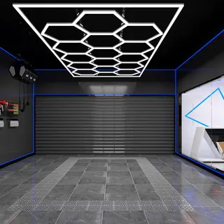 Turisimo Hexagon 15 Pro 435W Garage Hexagon Led Light